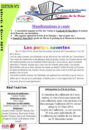 Edition N°2 Page 1